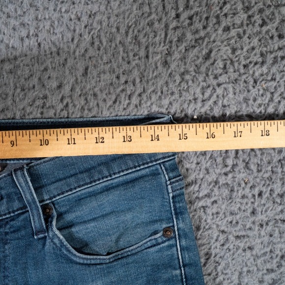 Levis Jeans Mens 29x32 Blue 511 Slim Fit Premium Big E Stretch Dark Wash - Picture 9 of 13